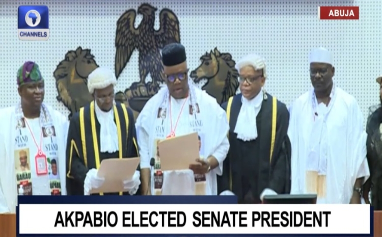 NASS Inauguration: Nigerian lawmakers elect new Senate President, Speaker (LIVE UPDATES