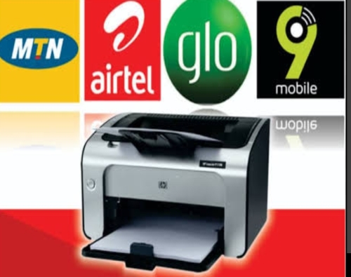 Recharge Card Printing
